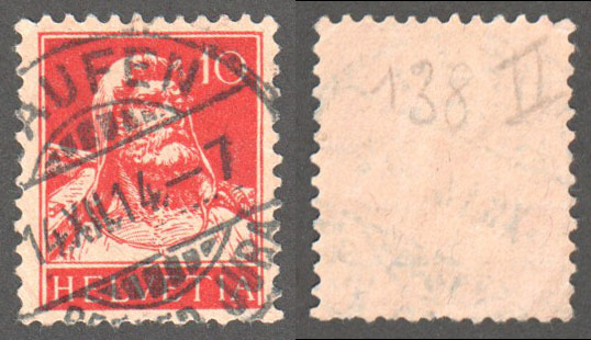 Switzerland Scott 167a Used (P) - Click Image to Close